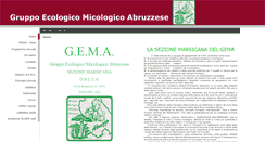 Desktop Screenshot of gemabruzzo.it