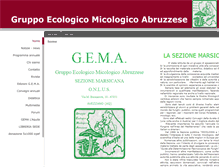 Tablet Screenshot of gemabruzzo.it